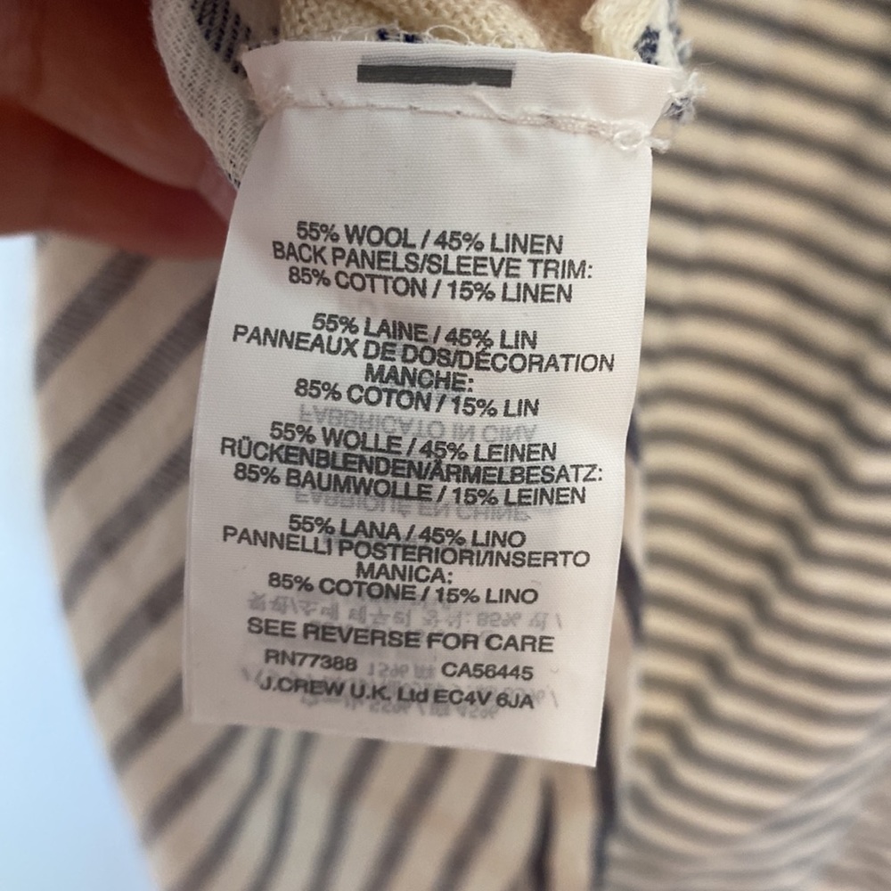J Crew: Wool Women’s Top (NWOT) - Picture 6 of 6